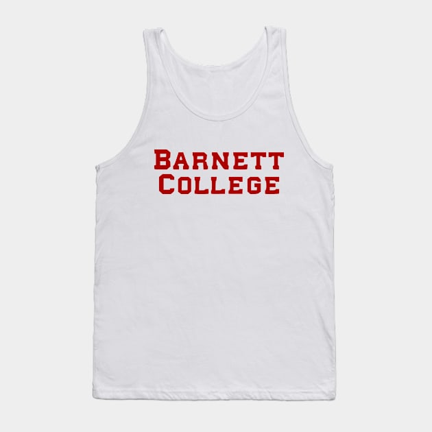 Barnett College Tank Top by Solenoid Apparel